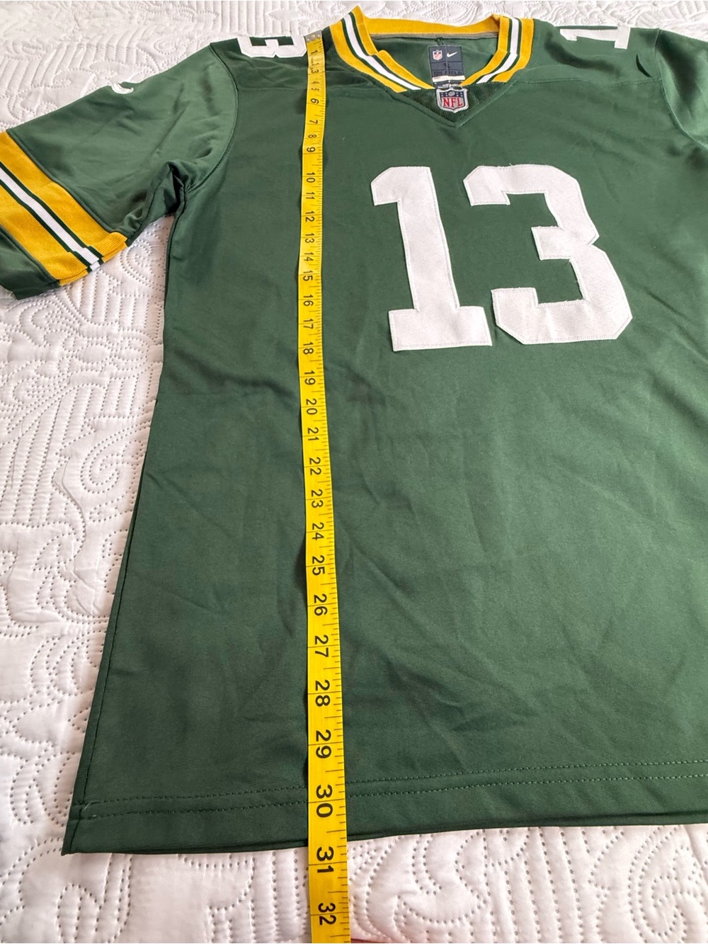 Nike Green Bay Packers Allen Lazard #13 On Field NFL Jersey Men’s Small - Picture 10 of 10